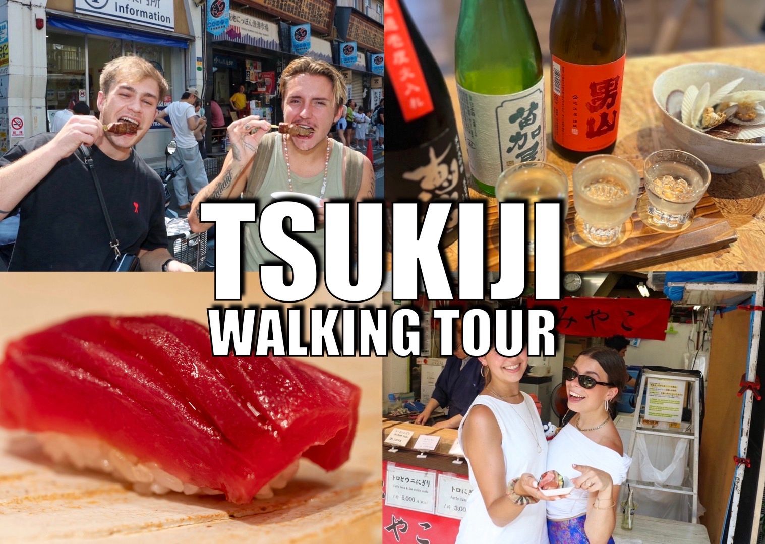 Tokyo: Private Tsukiji Street Food & Sake with Local Guide