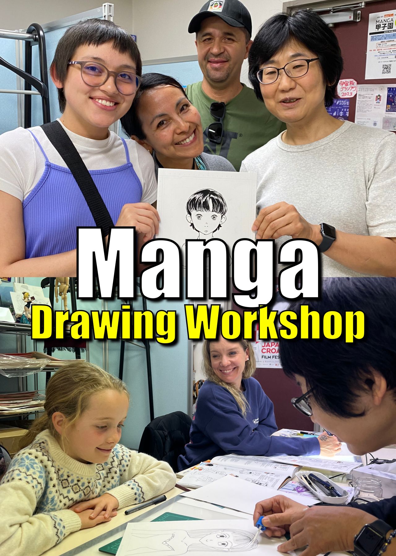 Tokyo: Manga, Anime Drawing Workshop with a Pro Manga Artist